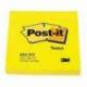 Post-it ® Bloc quita y pon amarillo neon 76 x 76 mm