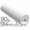 Papel reprografia Plotter SprintJet 80 g/m2, 914 mm x 175 m.