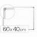 Pizarra Blanca Melamina con marco de aluminio 60x40 Q-Connect