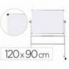 Pizarra Blanca Melamina con ruedas 120x90 Q-Connect
