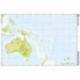 Mapa mudo Oceania fisico