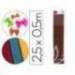 Papel crespon Liderpapel marron