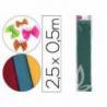 Papel crespon Liderpapel verde oscuro