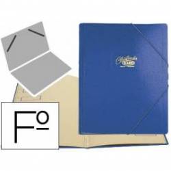 Carpeta clasificadora de carton compacto Saro 275x360 mm azul modelo 30