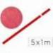 Bobina papel tipo kraft Liderpapel 65 g/m² 5 x 1 m rojo