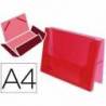 Carpeta lomo rigido Beautone Din A4 rojo