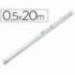 Rollo plastico forralibros Liderpapel 0.50 x 20 m