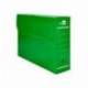 Caja archivo definitivo plastico liderpapel verde 360x260x100 mm