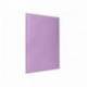 Carpeta escaparate Liderpapel DIN A4 poliporpileno con 40 fundas violeta