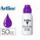 Tinta tampon Artline violeta 50 cc