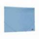 Carpeta gomas con solapa Liderpapel DIN A4 polipropileno 400 micras 100 hojas azul