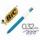 Boligrafo 4 colores Bic