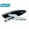 GRAPADORA RAPID DE TENAZA ECO PLASTICO RECICLADO 100% CAPACIDAD DE GRAPADO 20 HOJAS USA GRAPAS 24/6 Y 26/6