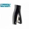 GRAPADORA RAPID VERTICAL ULTIMATE F20 PLASTICO CAPACIDAD DE GRAPADO 20 HOJAS USA GRAPAS 24/6 Y 26/6 NEGRO