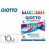 ROTULADOR GIOTTO TURBO SOFT BRUSH PUNTA DE PINCEL CAJA DE 10 UDS COLORES SURTIDOS