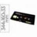 BANDEJA ORGANIZADORA Q-CONNECT DE CAJONES NEGRO 344X160X33 MM