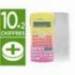 CALCULADORA MARCA MILAN CIENTIFICA M240 SUNSET TAPA TRANSLUCIDA 2 LINEAS 240 FUNCIONES 10+2 DIGITOS COLOR ROSA /AMARILLO