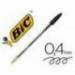 BOLIGRAFO BIC CRISTAL MEDIUM TRAZO DE 1 MM COLOR NEGRO 5 UNIDADES