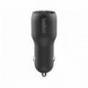 CARGADOR PARA COCHE MARCA BELKIN CCB001BTBK DOBLE USB-A 24W 12W X2 COLOR NEGRO
