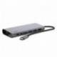 ADAPTADOR BELKIN AVC008BTSGY MULTIPUERTO USB-C A ETHERNET / USB-C / USB-A / HDMI / SD GRIS