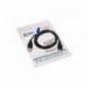 CABLE USB NANOCABLE 2.0 TIPO A/M-A/H NEGRO LONGITUD 1,8 M