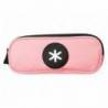 BOLSO ESCOLAR PORTATODO MARCA ANTARTIK DOBLE CREMALLERA COLOR CORAL 210X60X80 MM