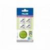 SACAPUNTAS MILAN SPIN PLASTICO 1 USO + 4 GOMAS