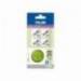SACAPUNTAS MILAN SPIN PLASTICO 1 USO + 4 GOMAS