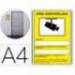 PICTOGRAMA ARCHIVO 2000 CAMARAS DE VIGILANCIA EN GRABACION LAS 24 HORAS PVC AMARILLO LUMINISCENTE 210X297