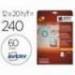 ETIQUETA ADHESIVA AVERY COLOR BLANCA REDONDA REMOVIBLE PARA IMPRESORA LASER INYECCION TINTA FOTOCOPIADORA 60 MM