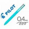 BOLIGRAFO PILOT SUPERGRIP 4 COLORES RETRACTIL SUJECION DE CAUCHO TINTA BASE DE ACEITE CUERPO COLOR AZUL