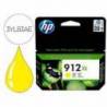 CARTUCHO INK-JET HP 912 XL COLOR AMARILLO 3YL83AE