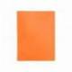 CARPETA LIDERPAPEL ESCAPARATE 80 FUNDAS POLIPROPILENO DIN A4 COLOR NARANJA FLUOR OPACO