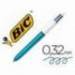 BOLIGRAFO BIC CUATRO COLORES AZUL PUNTA DE 1 MM