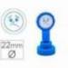 SELLO ARTLINE EMOTICONO DISGUSTO AZUL 22 MM DIAMETRO