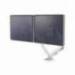 BRAZO PARA MONITOR FELLOWES SERIE EPPA AJUSTABLE ALTURA 2 PANTALLAS NORMATIVA VESA HASTA 10 KG COLOR BLANCO