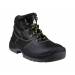 BOTAS DELTAPLUS DE SEGURIDAD PIEL CRUPON PIGMENTADA SUELA PU BI-DENSIDAD NEGRO TALLA 45