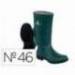 BOTAS DELTAPLUS DE SEGURIDAD STONE PVC COLOR VERDE SUELA DE TACOS TALLA 46