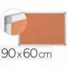 Pizarra corcho q-connect marco de aluminio 150x100 cm extra corcho 5 mm