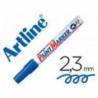 ROTULADOR ARTLINE MARCADOR PERMANENTE EK-400 XF COLOR AZUL -PUNTA REDONDA 2.3 MM -METAL CAUCHO Y PLASTICO