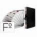 Carpeta clasificadora folio carton Liderpapel negro