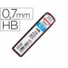 MINAS MARCA ROTRING GRAFITO 0,7 MM HB ESTUCHE DE 12 MINAS