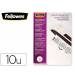 HOJA DE LIMPIEZA MARCA FELLOWES PARA PLASTIFICADORAS PACK DE 10 UNIDADES