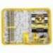 BOLSO PORTATODO SAMBRO CON CREMALLERA MINIONS CON LIBRETA GOMA SACAPUNTAS Y LAPICES COLORES