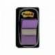 Banderitas separadoras 680-8. Color violeta. Dispensador de 50 unidades.