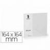 SOBRE ROSSLER COLORETTI CUADRADO GRANDE GRIS CLARO 164X164 MM PACK DE 5 UNIDADES