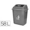 Papelera Q-Connect plastico 58 litros