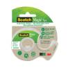 CINTA ADHESIVA MARCA SCOTCH MAGIC INVISIBLE 20 MT X 19 MM ECOLOGICA EN MINIPORTARROLLO