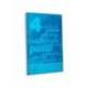 Cuaderno espiral Liderpapel Folio Tapa plastico 80 hojas Pautado 80g/m2 sin margen Color Azul