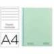 CUADERNO ESPIRAL NAVIGATOR A4 TAPA DURA 80H 80GR HORIZONTAL CON MARGEN COLOR MENTA